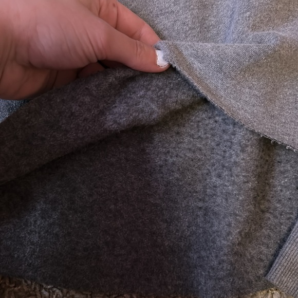 Wild Fabel women’s cropped sweatshirt in gray size small - Picture 6 of 6
